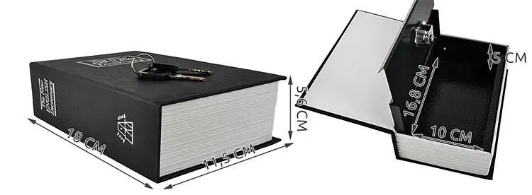 Сейф міні-книга Malatec 6148 - фото 3