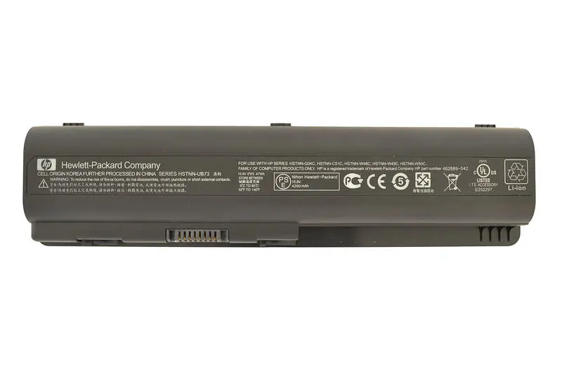 Акумулятор для ноутбука HP Compaq HSTNN-IB79 Pavilion DV6 10.8V Black 4400 mAh - фото 5