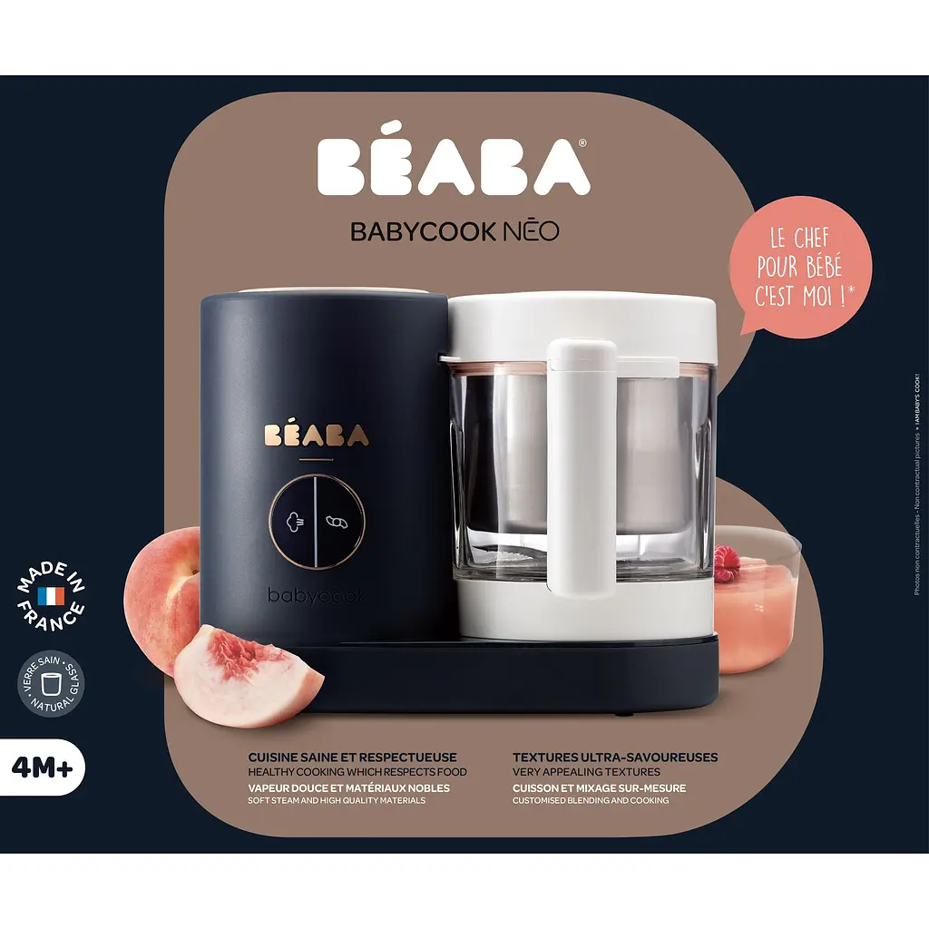 Пароварка-блендер Beaba Babycook Neo Night Blue (912772) - фото 7