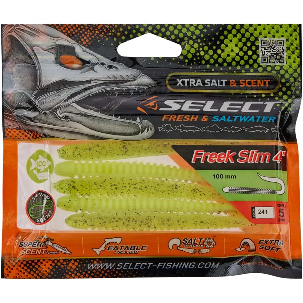 Силікон Select Freek Slim 4" #241 (5 шт/уп) - фото 2