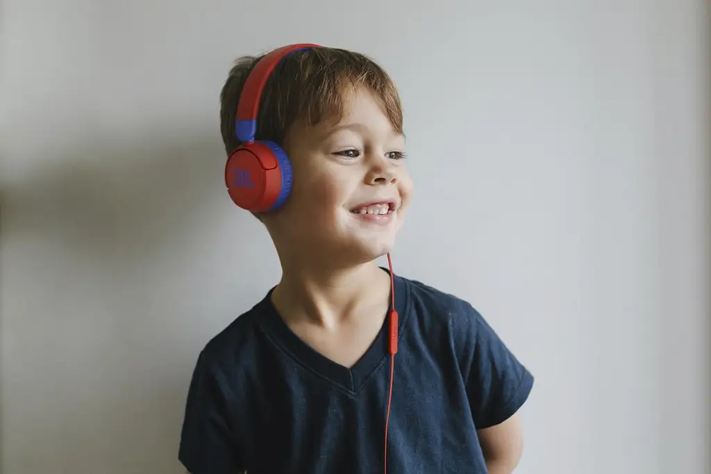 Навушники з мікрофоном JBL JR 310 JBLJR310BLU Blue - фото 9