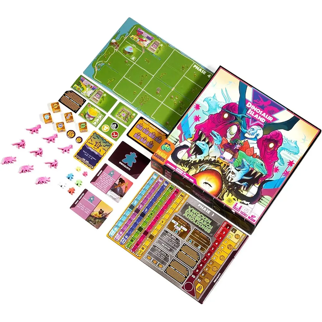 Настольная игра Pandasaurus Games Dinosaur Island (Остов Динозавров) англ. (854382007047) - фото 4