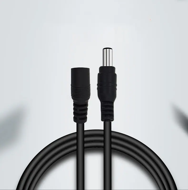 Кабель-подовжувач для відеоспостереження Electrex DC-DC 5.5x2.1 мм 30 м Чорний (30mDC55x21) - фото 3