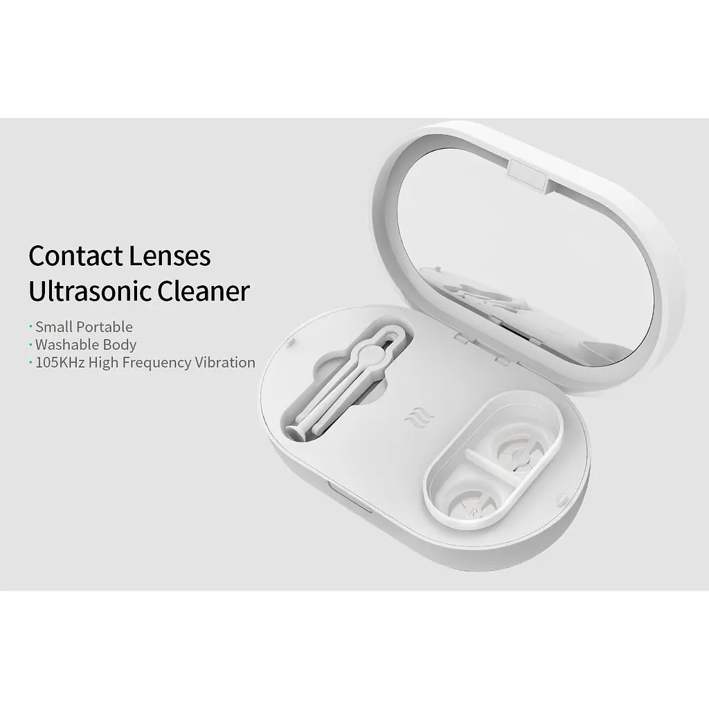 Ультразвуковий очищувач для контактних лінз EraClean Contact Lens Ultrasonic Clean GM01 [146297] - фото 12