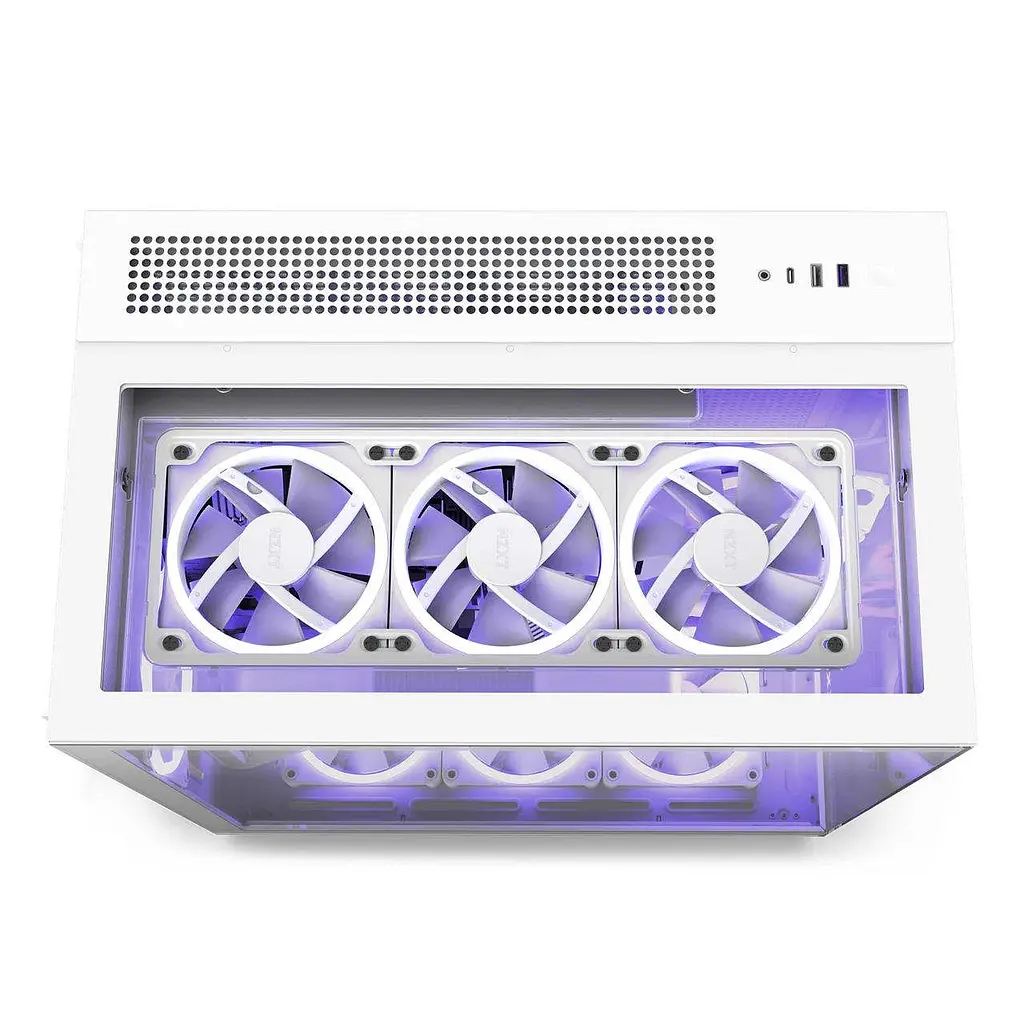 Корпус NZXT H9 Elite Matte White (CM-H91EW-01) - фото 2