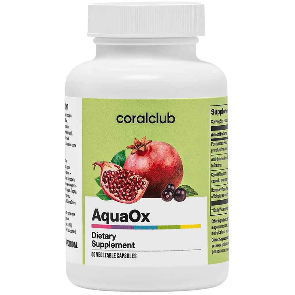 АкваОкс Корал Клаб, 60 капсул | AquaOx Coral Club
