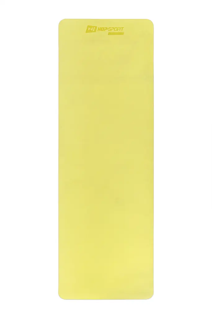 Килимок для фітнесу TPE 0,6см HS-T006GM жовто-сірий - фото 9