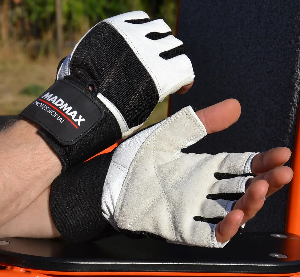 Унисекс перчатки для фитнеса MadMax XL fit0012417 - фото 4