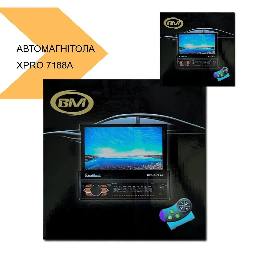 Автомагнітола XPRO 7188A 7” 1DIN Android, 2+32, Carplay, AHD, SRC (44604-7188A_3234) - фото 5