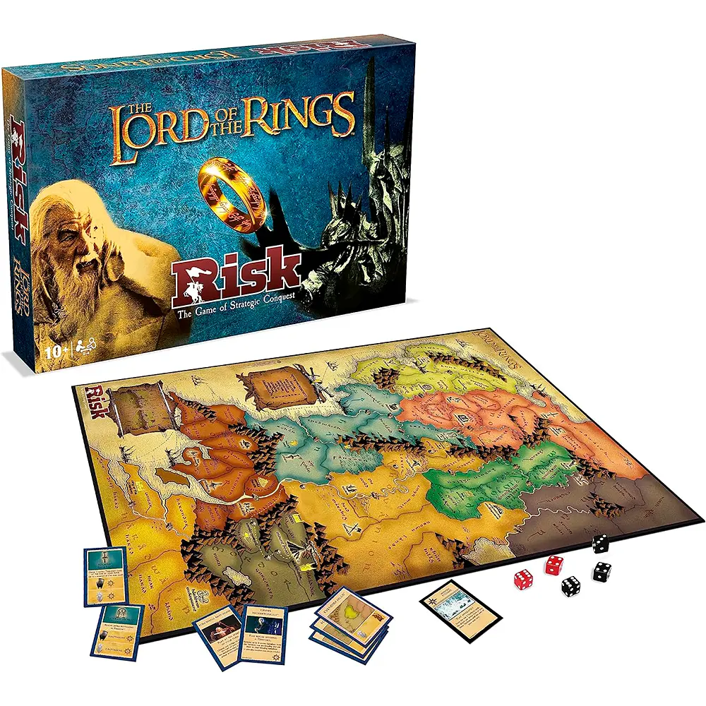 Настольная игра Winning Moves Lord of the Rings Risk Strategy - фото 2