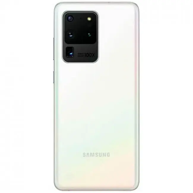 Смартфон Samsung Galaxy S20 Ultra 5G SM-G988U 12/128Gb Cloud White 1SIM - фото 2
