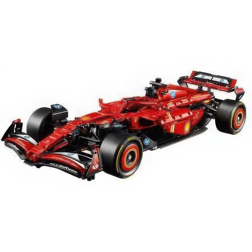 Конструктор LEGO Icons Ferrari F2004 и Михаэль Шумахер 735 деталей (11375) - фото 5