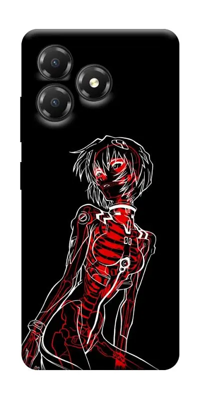 TPU чохол Demsky Rei skeleton для ZTE Blade A36