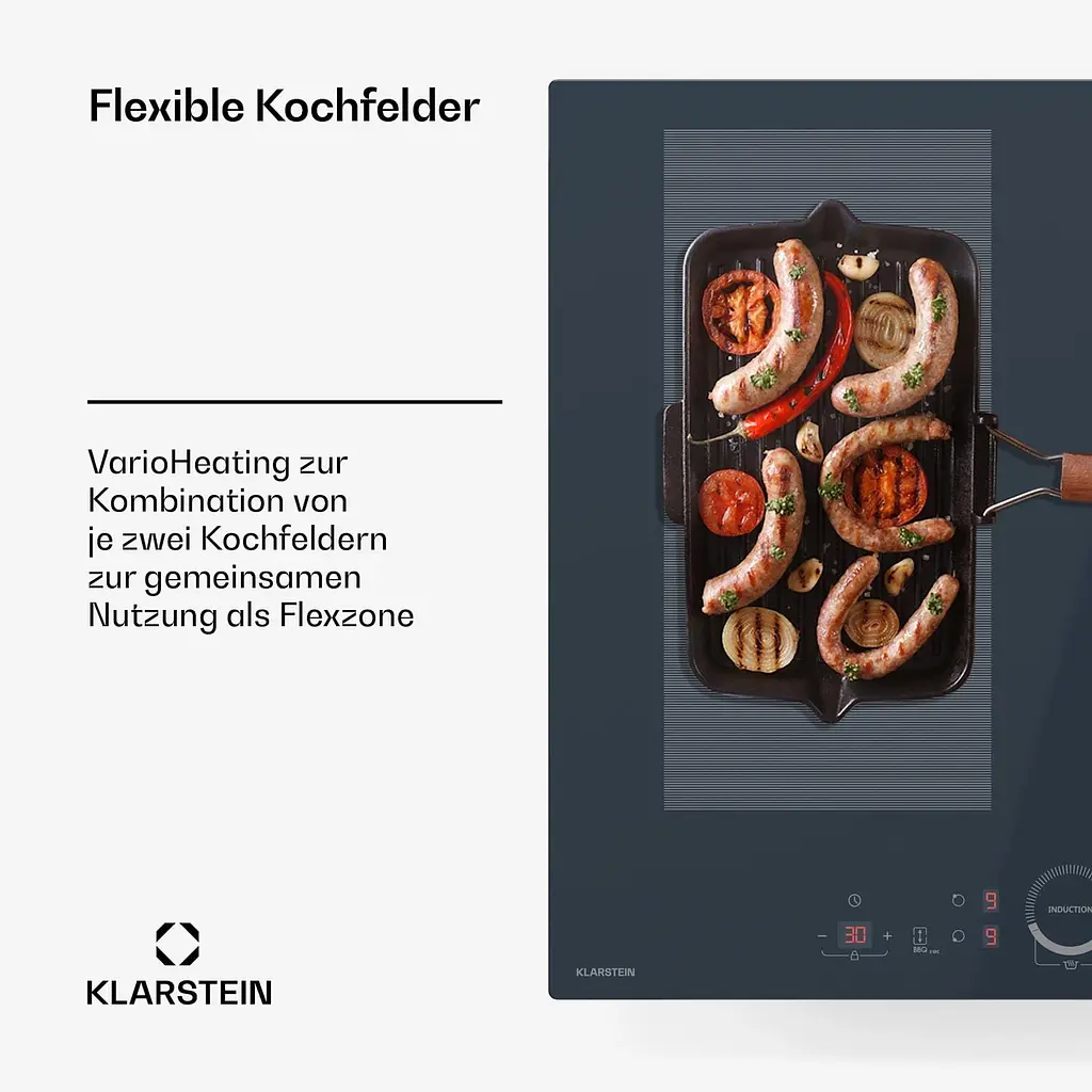 Варочная поверхность гибридная Klarstein Delicatessa 60 (10046554) - фото 4