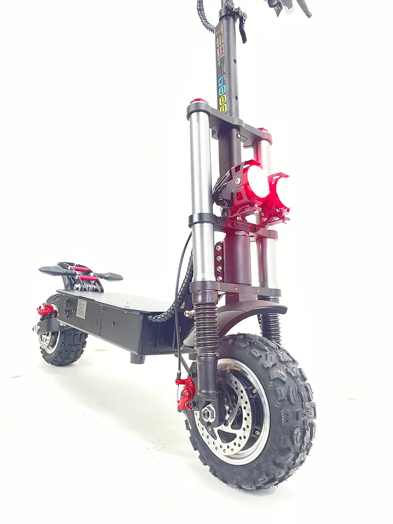 Електросамокат Двомоторний Tesla 6000 NEW (6000W, 60V, 36Ah) +NFC ключ - фото 5