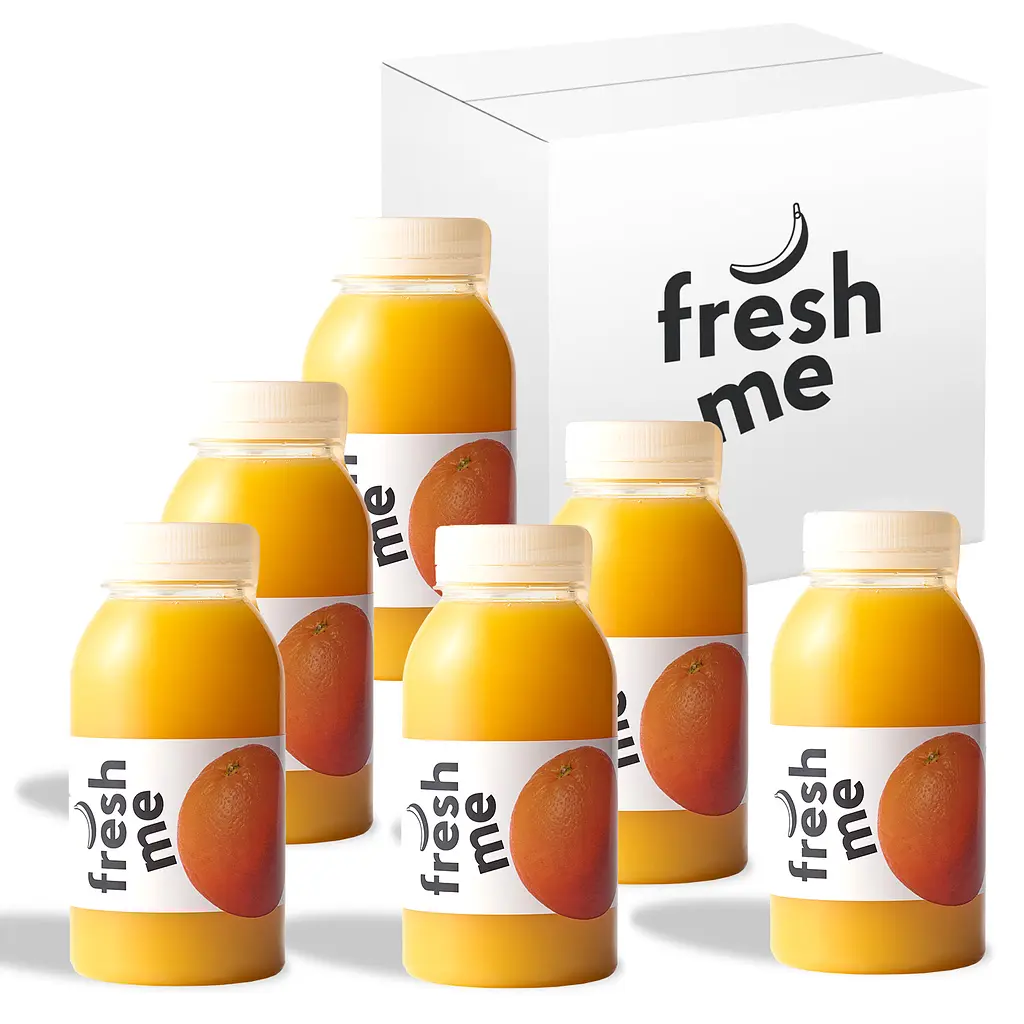 Сок апельсиновый прямого отжима FreshMe 250 мл х 6 шт - фото 2