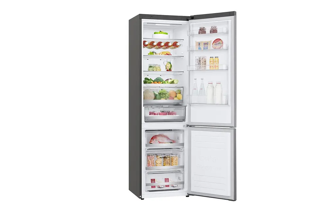 Холодильник LG GW-B509SMDZ 203х68х60см 2 дв холодильне відділення 277 л морозильне відділення 107 л A++ NF Сірий (GW-B509SMDZ) - фото 9