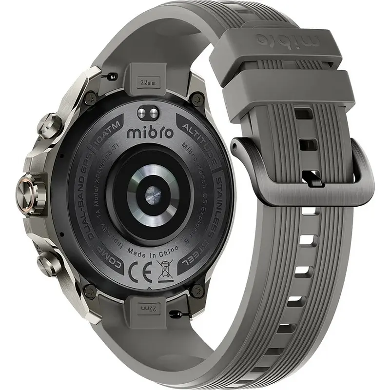 Смарт-годинник Mibro GS Explorer S Titanium Silicone - фото 3