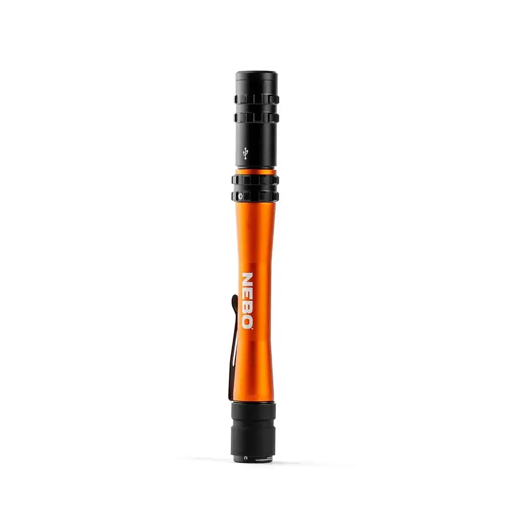 Фонарь ручной Nebo Master Series PL 500 Черный-оранжевый - фото 2