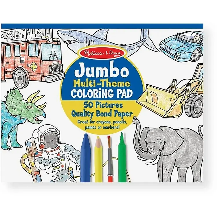 Альбом розмальовок Melissa & Doug для хлопчиків (MD4226)