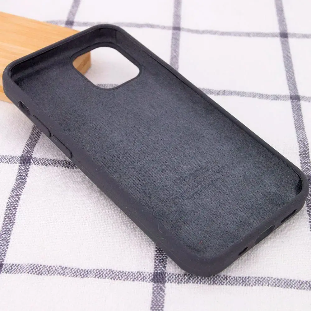 Чохол Silicone Case для Apple iPhone 15 Plus Dark Grey AA [92777] - фото 3