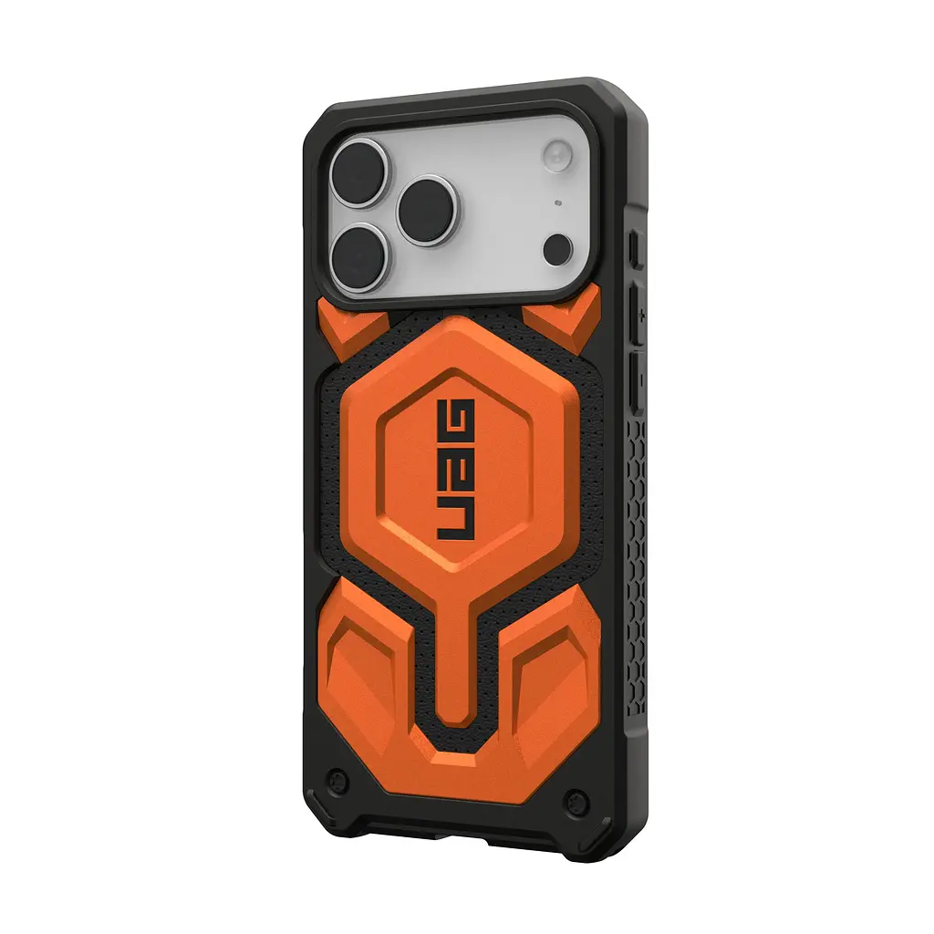 Чехол UAG для iPhone 17 Pro Max, Monarch Pro MagSafe, Orange teh0019371 - фото 3
