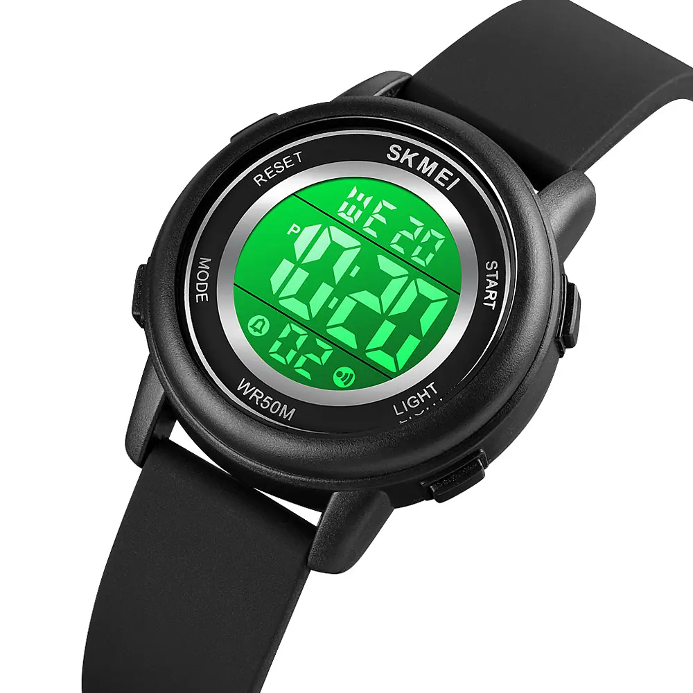 Дитячий наручний годинник 1721BK Black Skmei acs0030620 - фото 4
