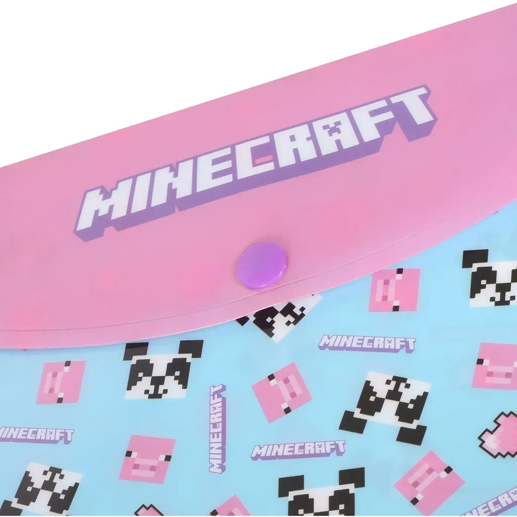 Папка-конверт Yes Minecraft.Spring B5 на кнопці (492342) - фото 4