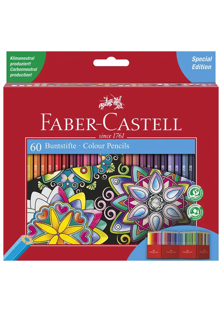 Набір олівців 60 кол. FABER CASTELL (111260)
