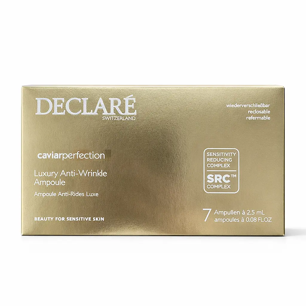 Концентрат проти зморшок із екстрактом чорної ікри CAVIAR Luxury Anti-Wrinkle Ampoule Declare 7x2,5 мл (517)