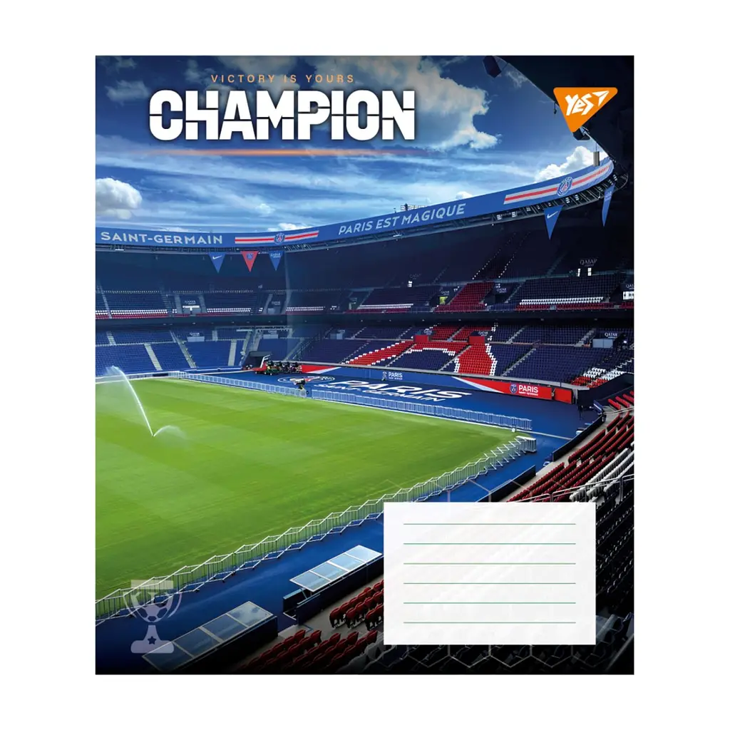 Зошит Yes Champion А5 12 аркушів лінія (767819), в асортименті - фото 5