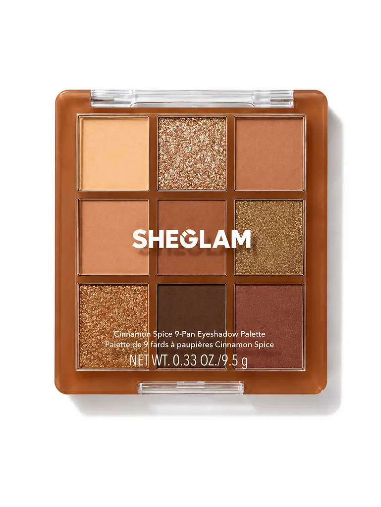 Палетка тіней SHEGLAM Cinnamon Spice 9-Pan Eyeshadow Palette