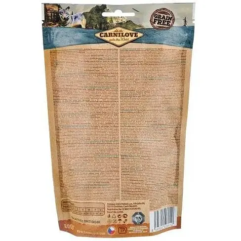 Ласощі для собак Carnilove Dog Semi Moist Форель та кріп 200 г - фото 3