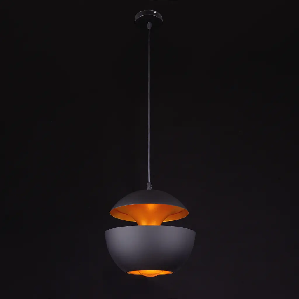 Люстра подвесная Brille Е27 60W 25 BK (BL-696S/1) - фото 4