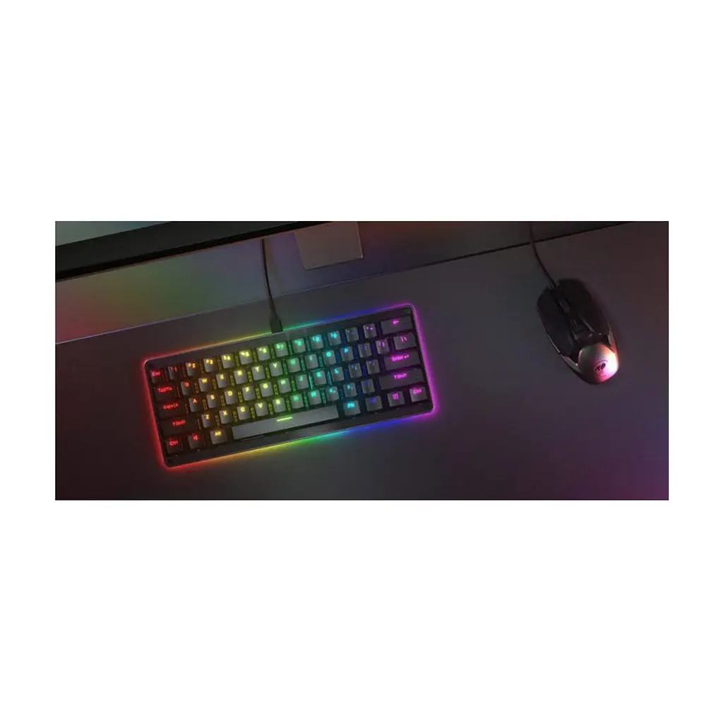 Клавіатура Cougar Puri Mini RGB USB Black (Puri Mini RGB) - фото 2