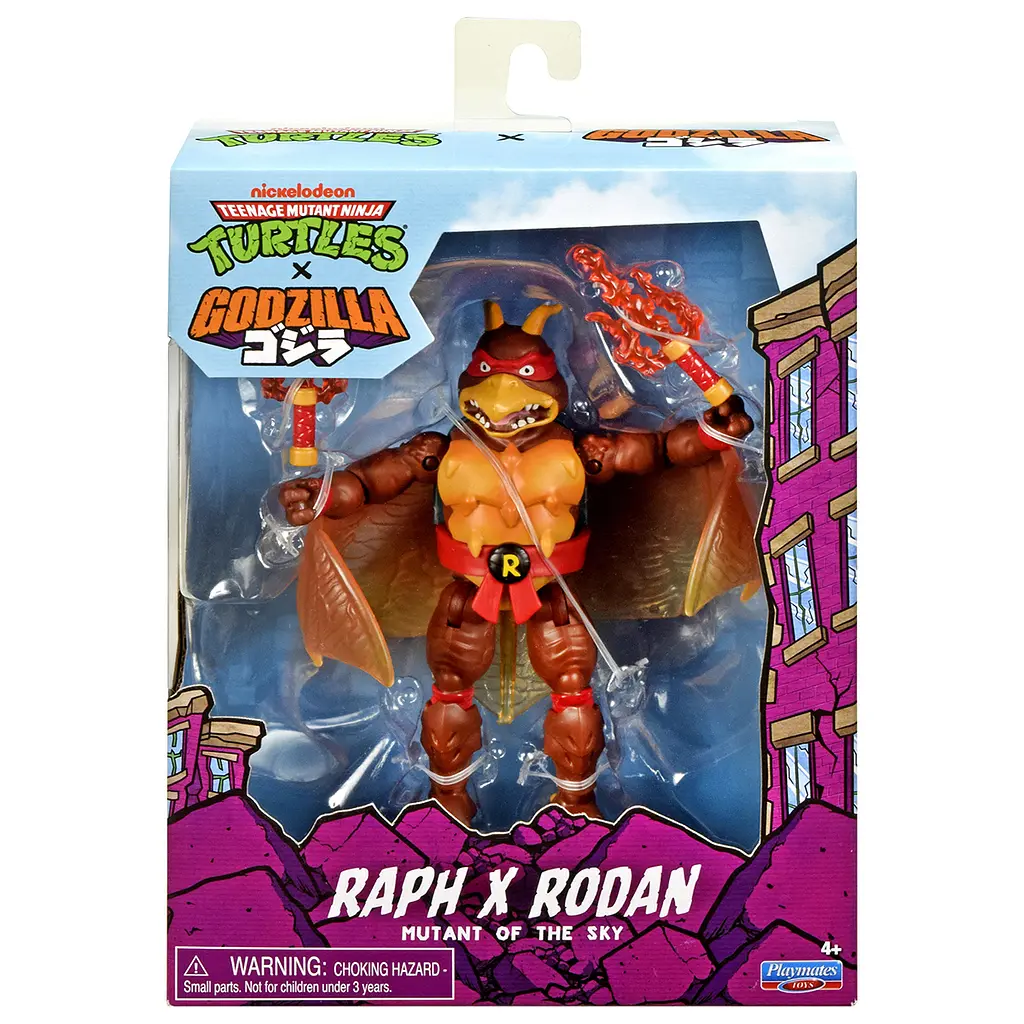Фігурка Godzilla vs. Kong TMNT x Godzilla – Раф в образі Родана (84674) - фото 6