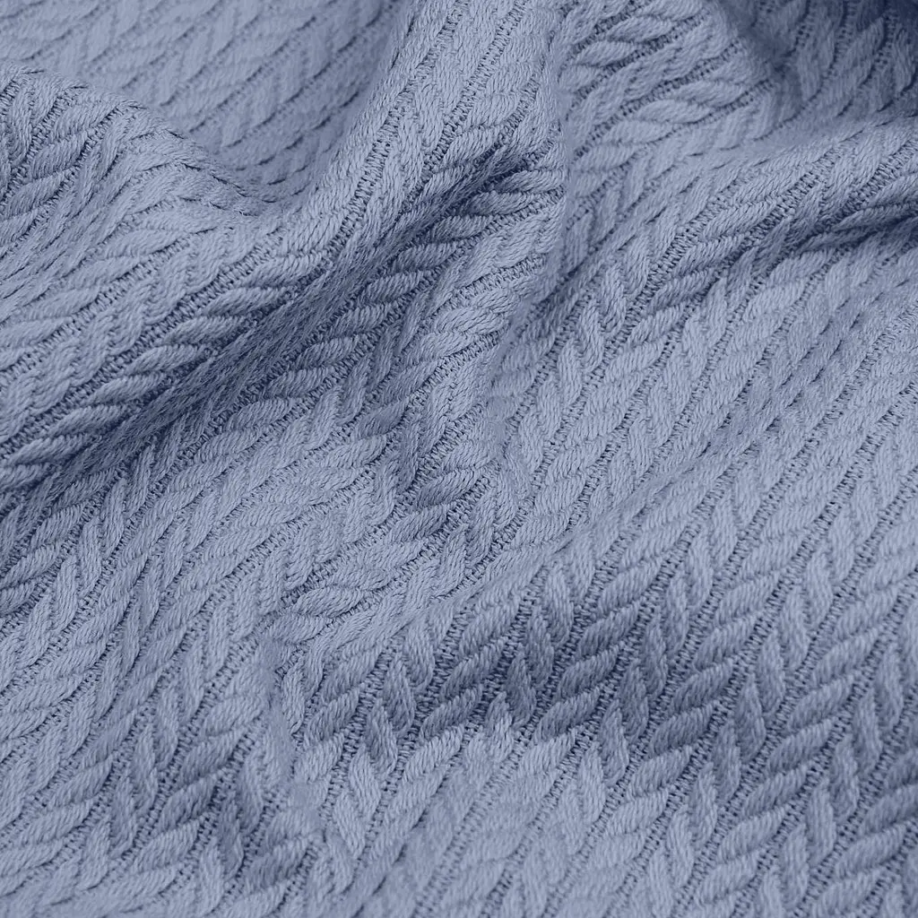 Плед покривало Cosas Nightfall Knitted Braid 230х240 см косичка (Blanket_65Nightfall_KnittedBraid_230x240) - фото 4