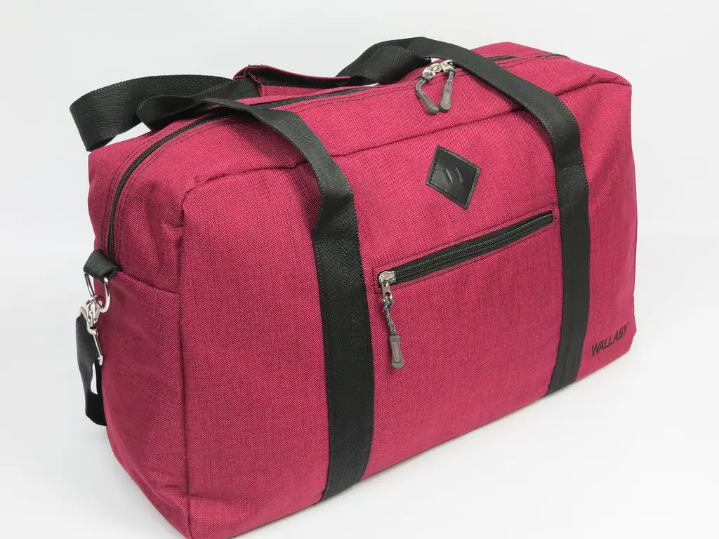 Дорожня сумка Wallaby 2550 burgundy 21L Бордова - фото 7