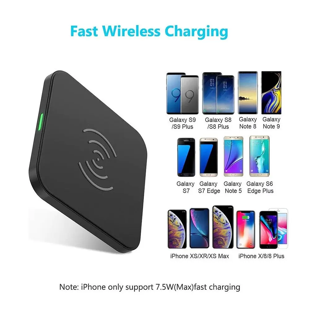 Зарядное устройство для Choetech Wireless 10W black (T511-S) - фото 2