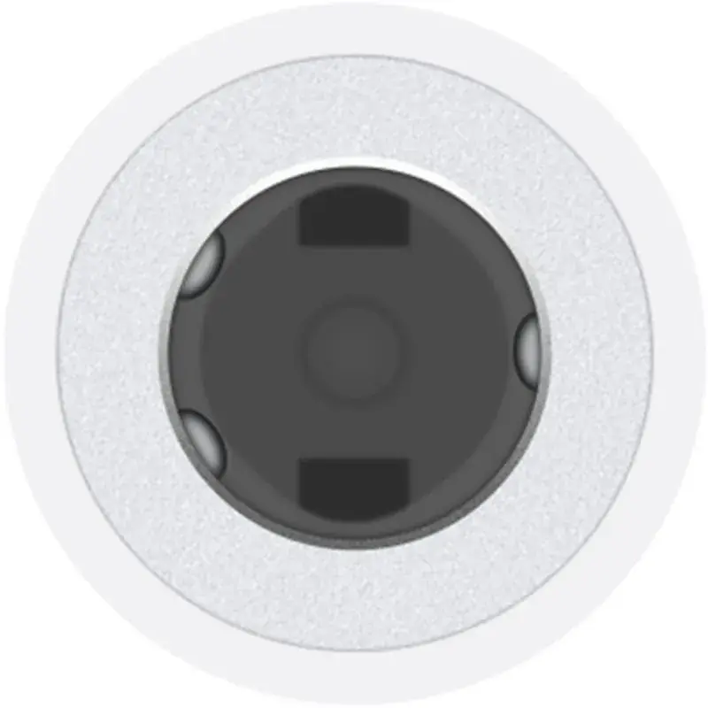 Перехідник Apple USB-C to 3.5 mm Headphone Jack Adapter, Model A2155 (MW2Q3ZM/A) - фото 3