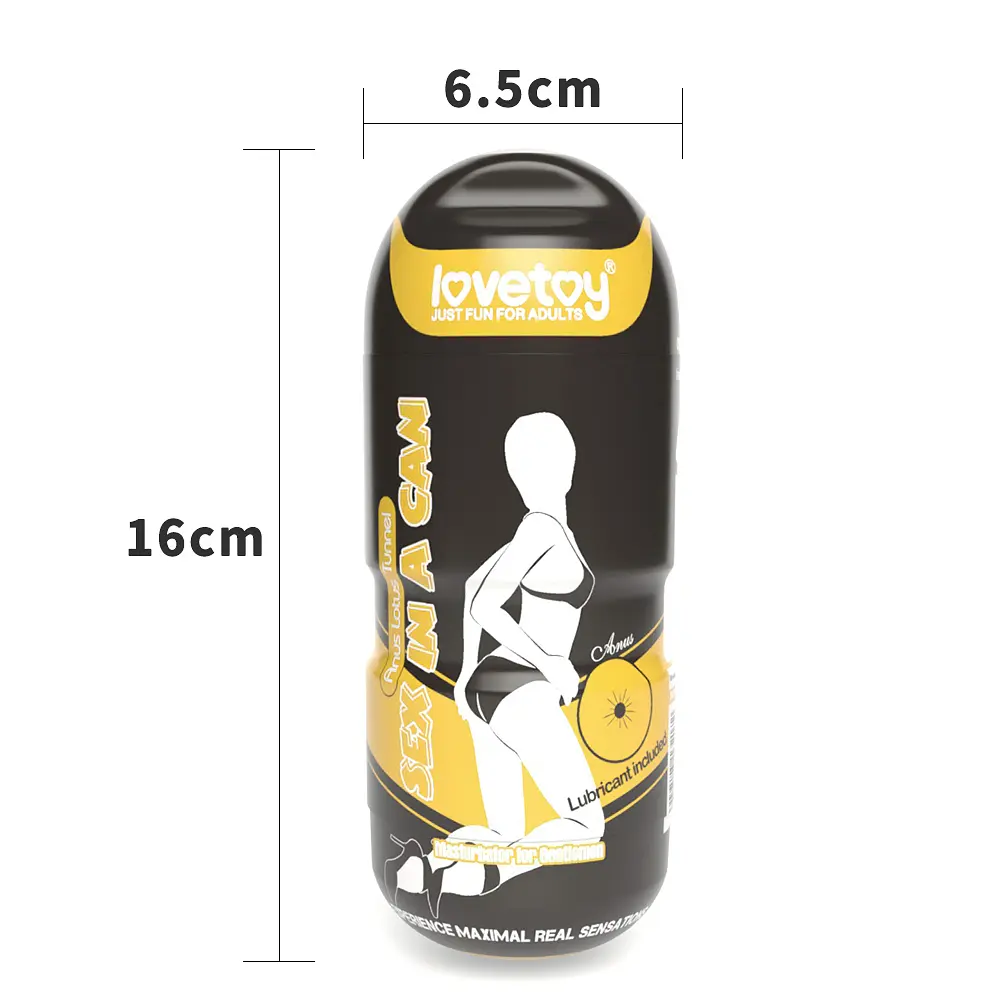 Мастурбатор анус Sex In A Can тілесний - фото 3
