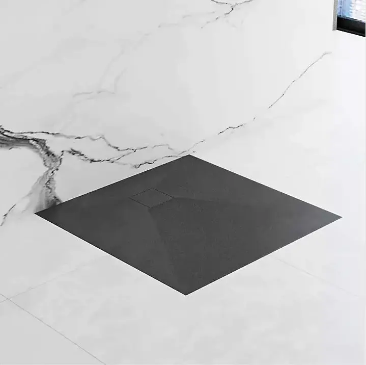 Душевой поддон Rea Magnum 90x90 black REA-K3334, Черный матовый - фото 2