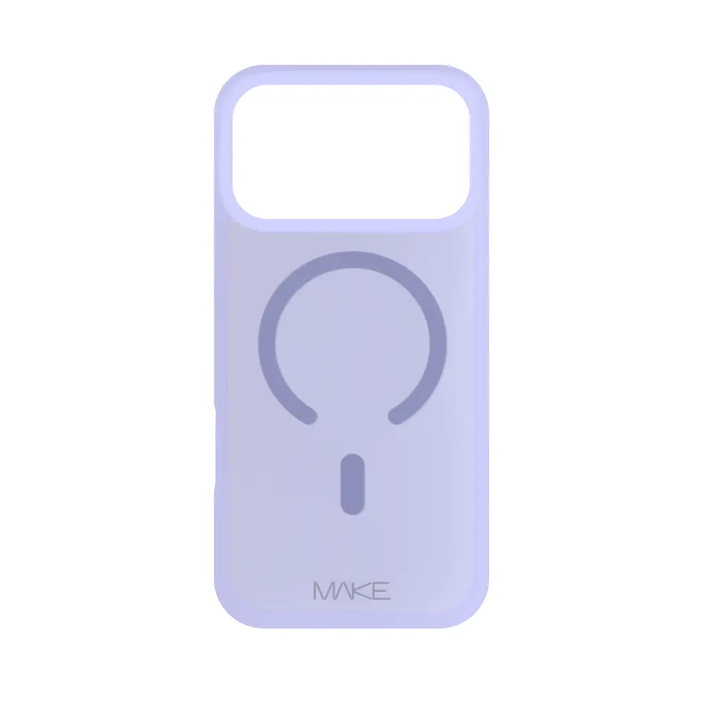 Чохол MAKE Apple iPhone 17 Pro Silicone Aura Magnet Lavender - фото 3