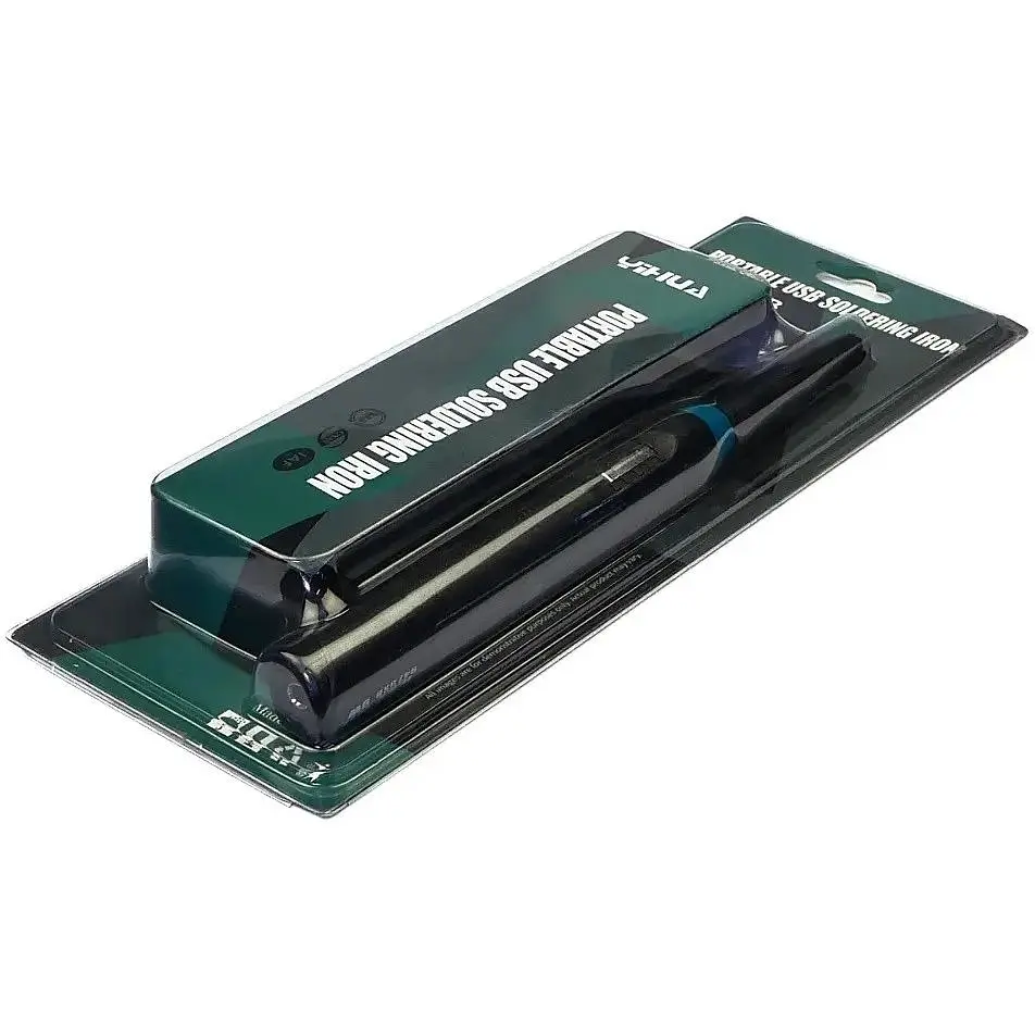 Паяльник WEP 947 USB портативный с подставкой (питание от USB 5V, 9W, t 500 гр C) - фото 6