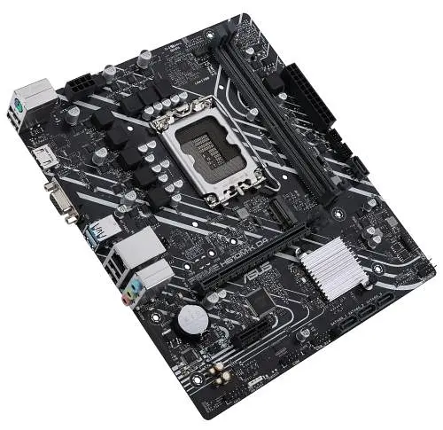 Материнська плата LGA1700, Asus PRIME H610M-K D4, H610, 2xDDR4, Int.Video(CPU), 4xSATA3, 1xM.2, 1xPCI-E 16x 4.0, 1xPCI-E 1x 3.0, ALC997 VGA/HDMI, MicroATX - фото 4