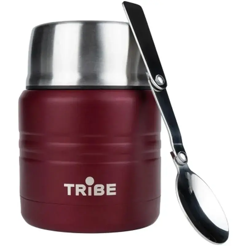 Термос Tribe Food Jar харчовий 0,35 л red (T-DE-0021-red) - фото 3