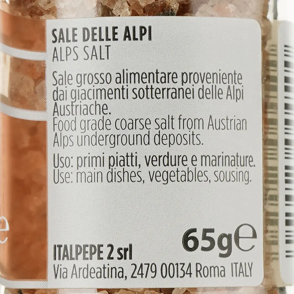 Соль Italpepe альпийская, мельница, 65 г - фото 3