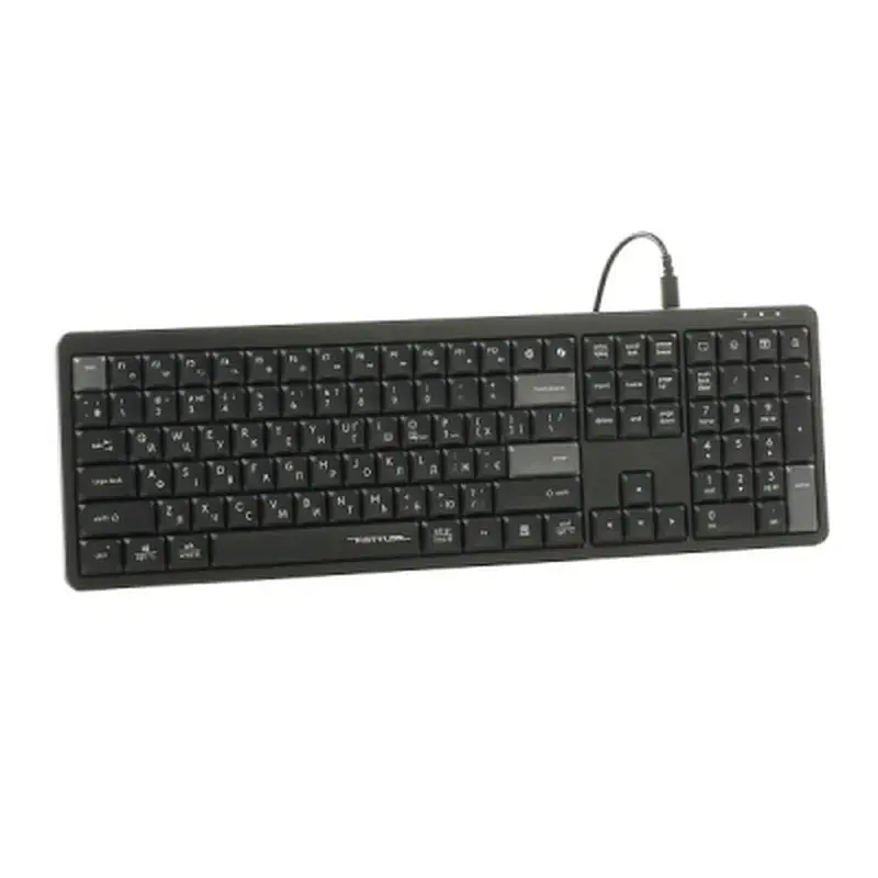 Клавіатура A4Tech FX55 USB UA Black (4711421002417) - фото 2