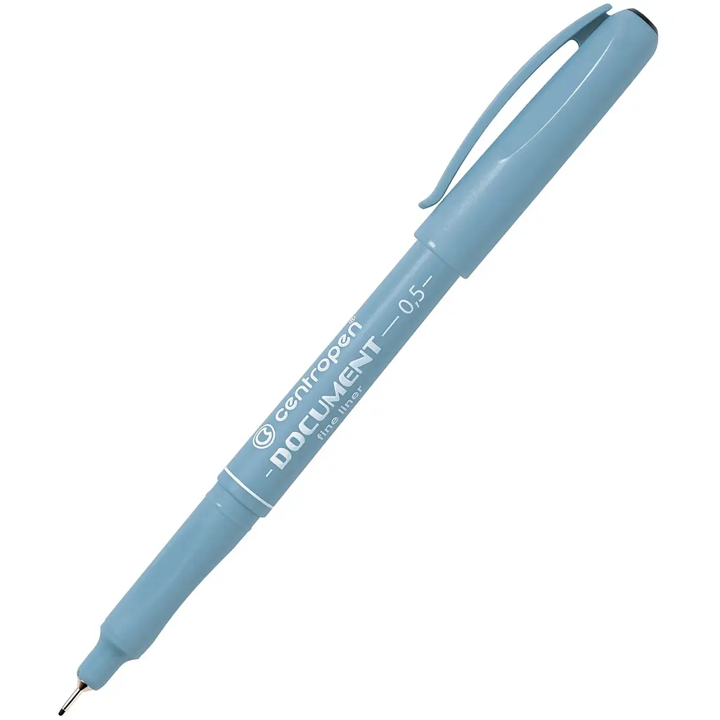 Набор линеров Centropen Document 4 шт. (2631/4/BL) - фото 4