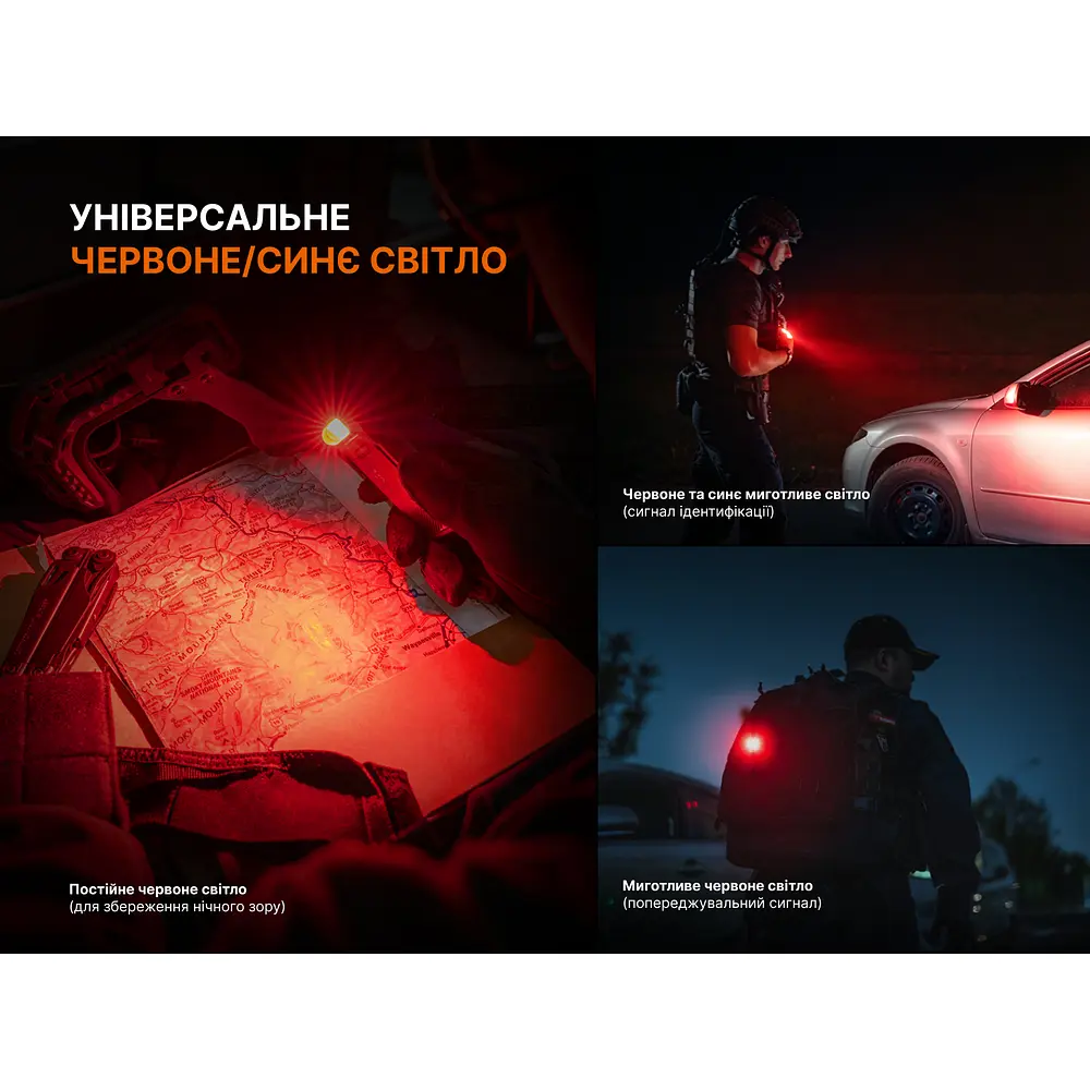 Ліхтар ручний Fenix SW06R, чорний - фото 15